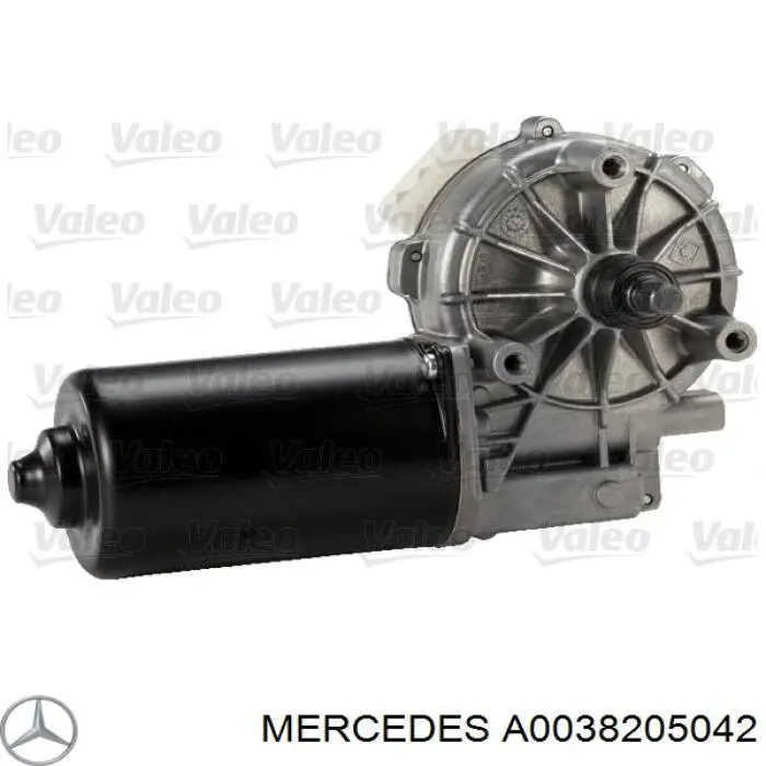 Мотор стеклоочищувача Mercedes A0038205042 ціна, від 60.84 USD