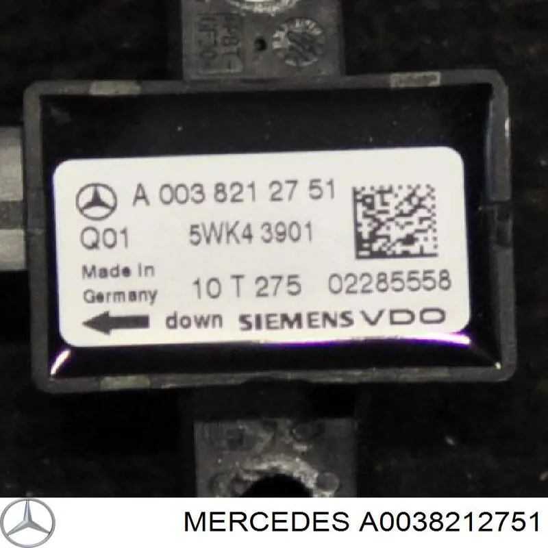  Датчик AIRBAG бічний Mercedes S 