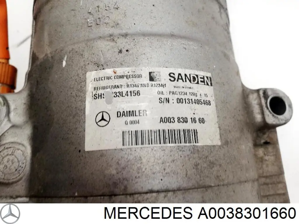 Купити A0038301660 Mercedes 