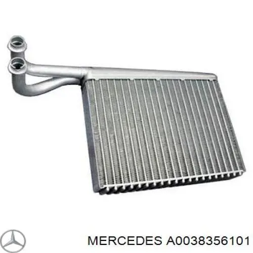Радіатор пічки (обігрівача) Mercedes A0038356101 ціна, від 38.26 USD