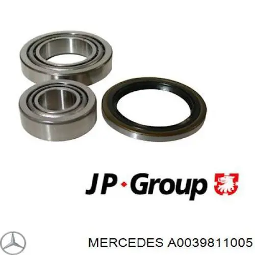 Підшипник маточини передньої, зовнішній Mercedes A0039811005 ціна, від 15.73 USD