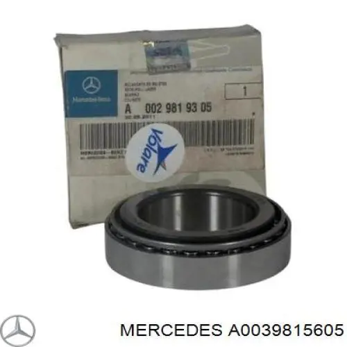 Підшипник ступиці передній, внутрішній Mercedes A0039815605 ціна, від 52.28 USD