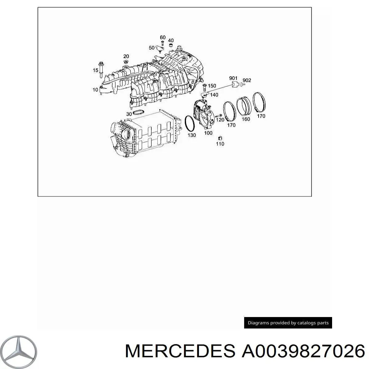  Mercedes A0039827026 ціна, від 4.19 USD