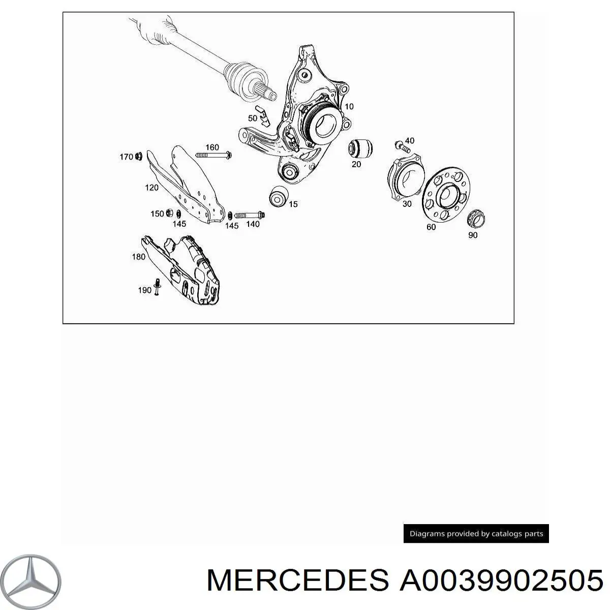  0039902505 Mercedes