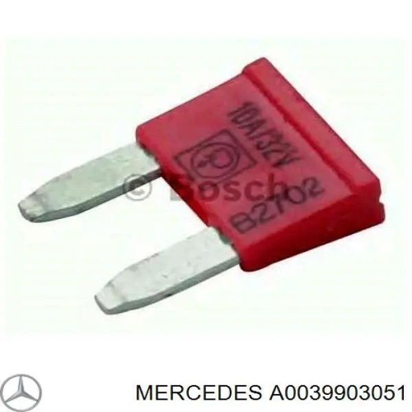 A0039903051 Mercedes гайка болта карданного валу