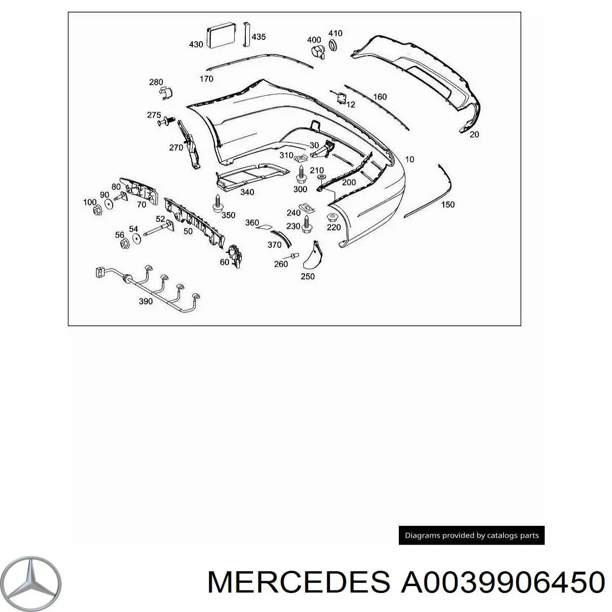 A0039906450 Mercedes 