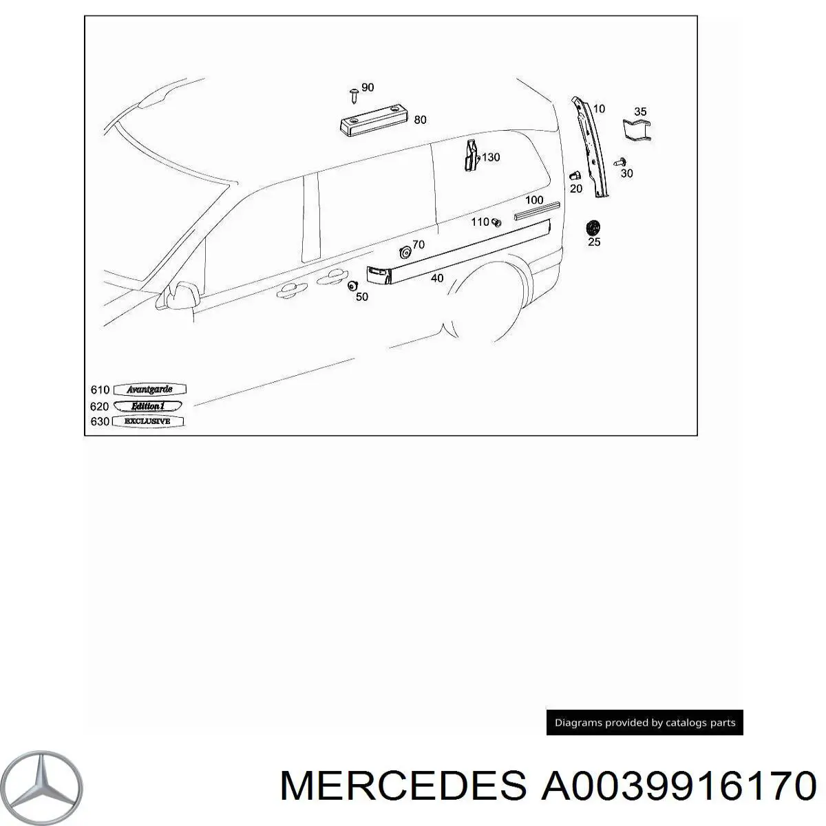  A0039916170 Mercedes