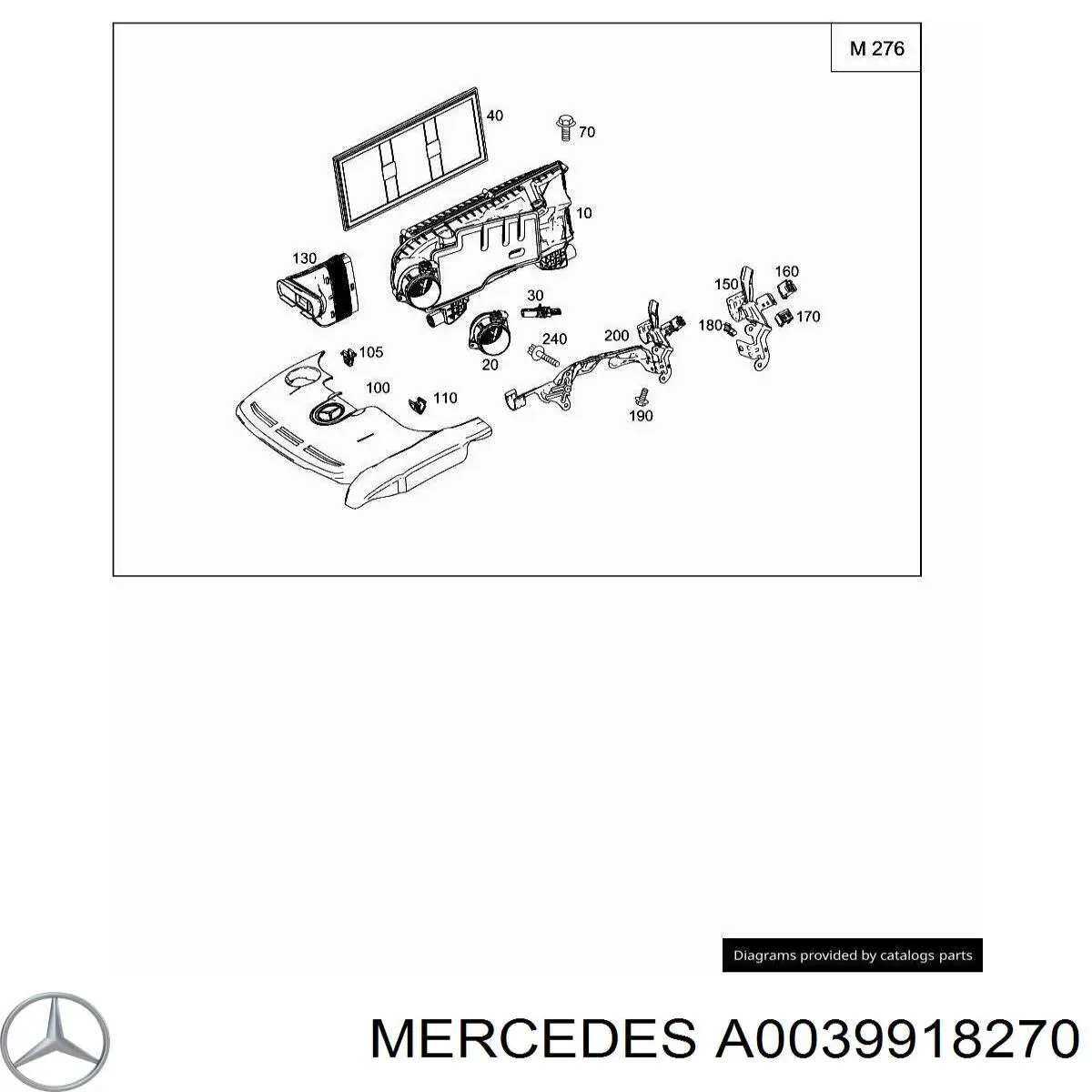 A0039918270 Mercedes 