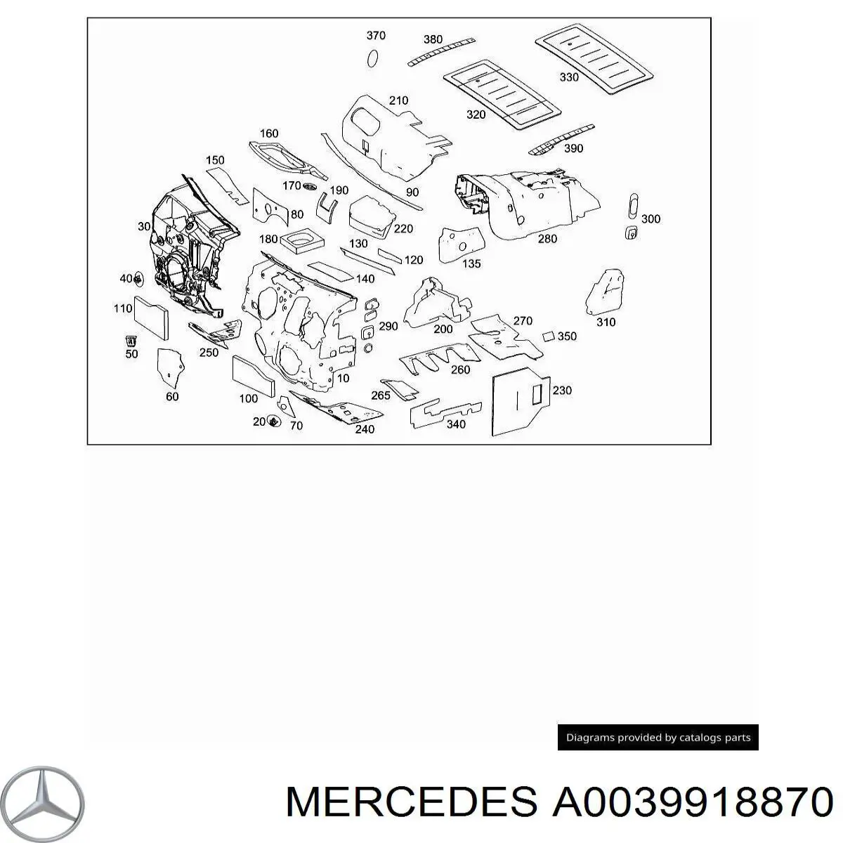  A0039918870 Mercedes