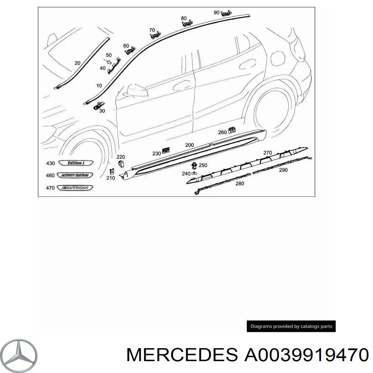 A0039919470 Mercedes 