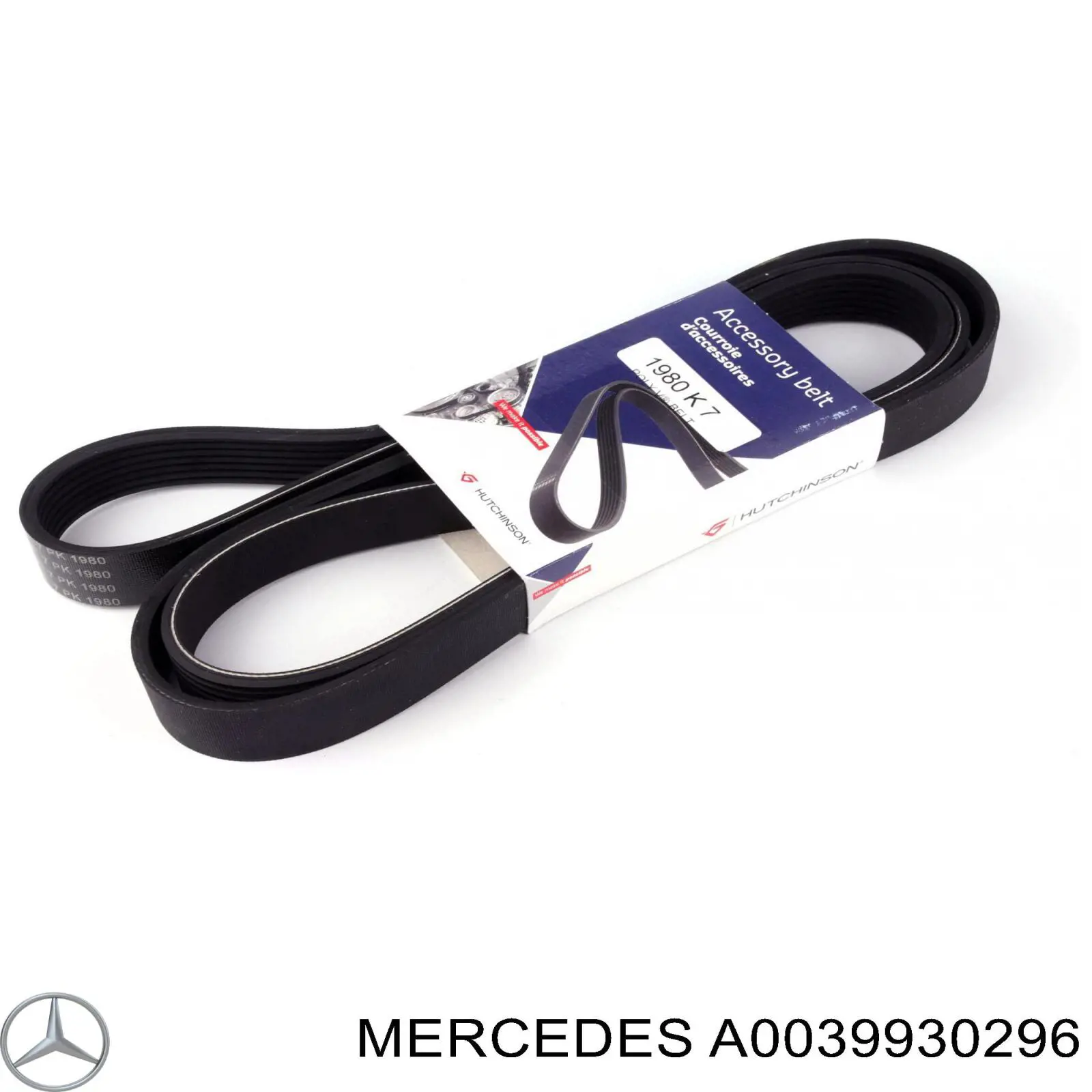 Купити A0039930296 Mercedes Ремінь генератора