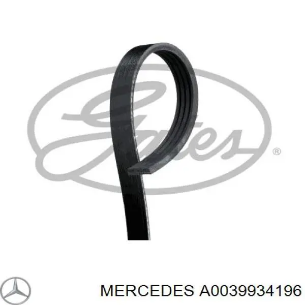 Клиновий ремінь Mercedes A0039934196 ціна, від 10.37 USD