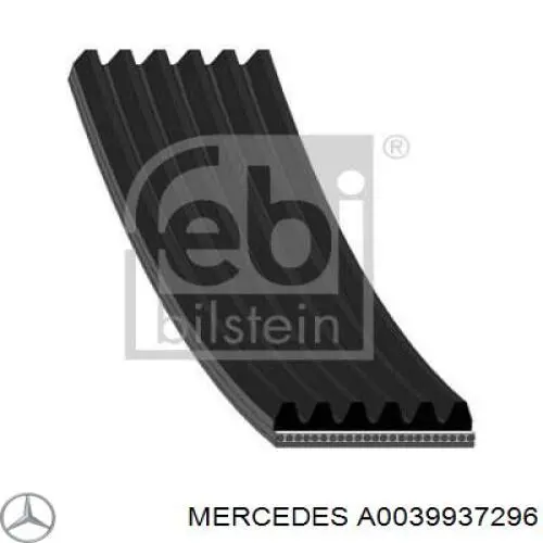 A0039937296 Mercedes ремінь приводний, агрегатів