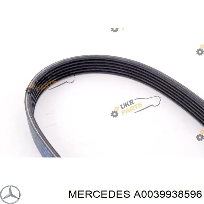 Ремінь приводний, агрегатів A0039938596 Mercedes