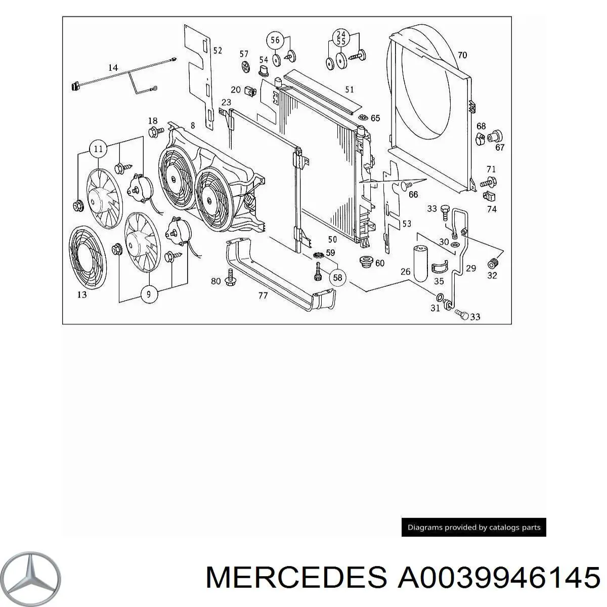  0039946145 Mercedes