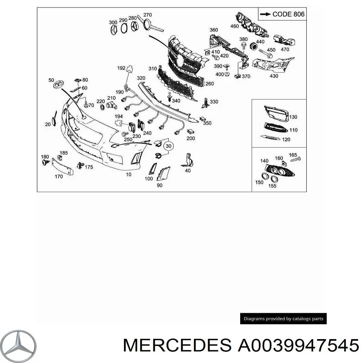  Mercedes A0039947545 ціна, від 0.35 USD