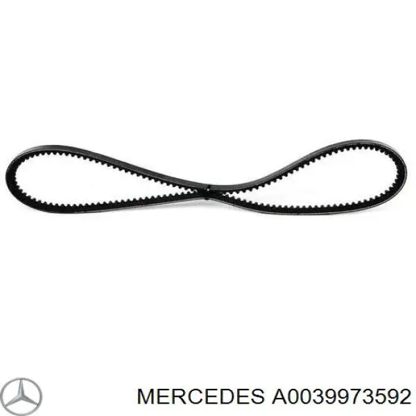 Ремінь приводний, агрегатів A0039973592 Mercedes