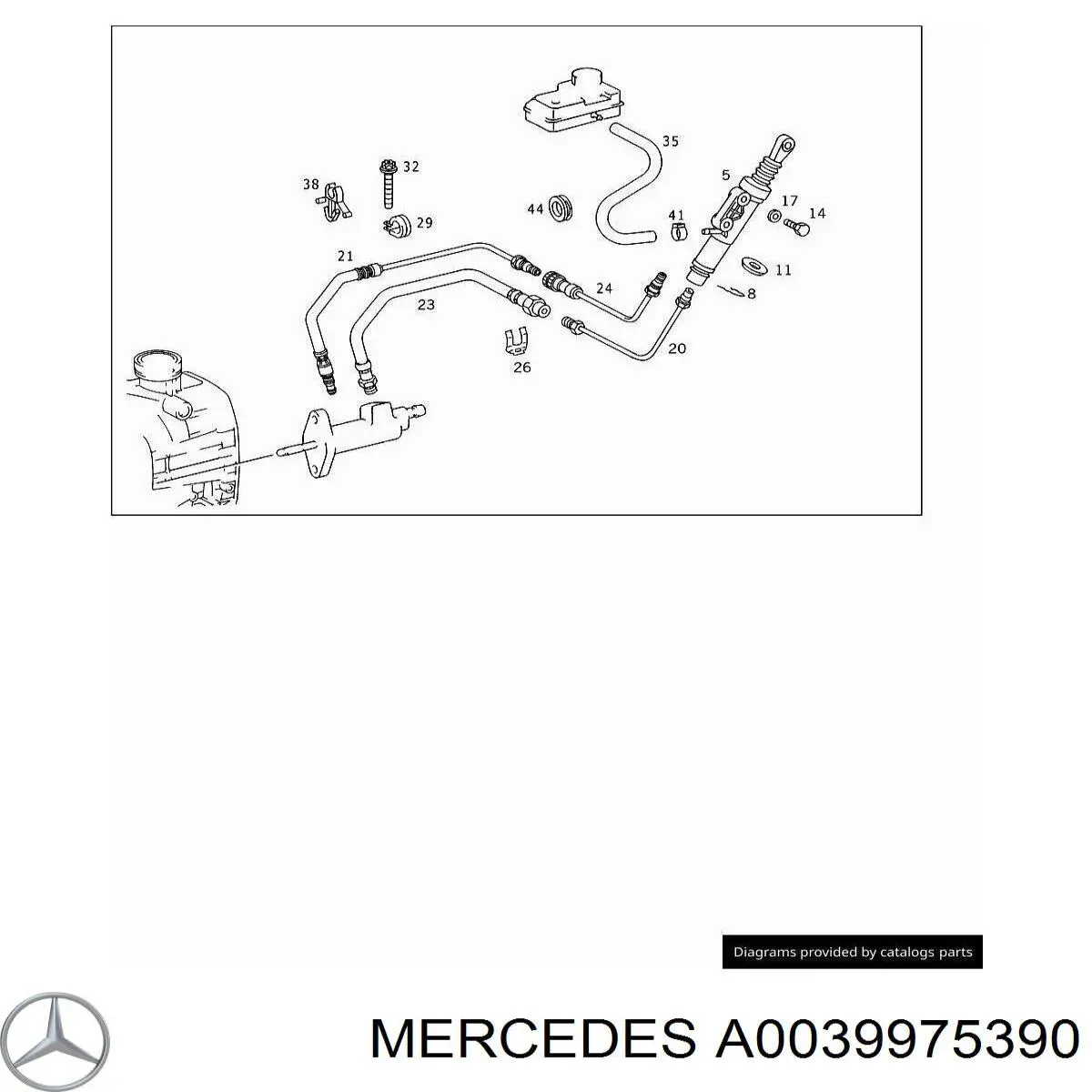  A0039975390 Mercedes