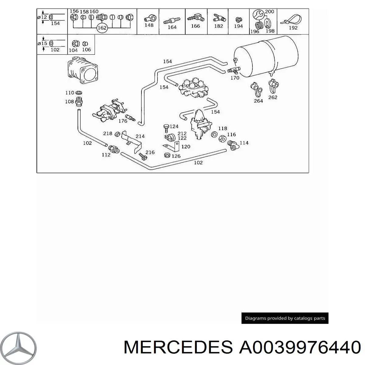  A0039976440 Mercedes