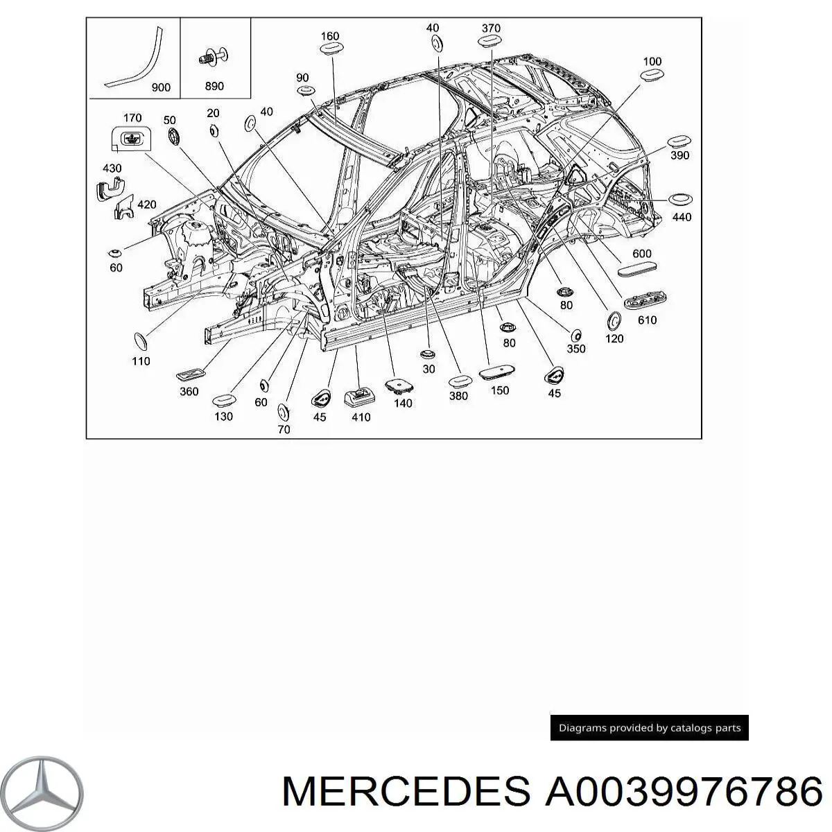  A0039976786 Mercedes