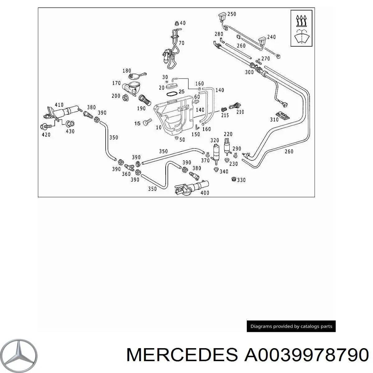 Купити A0039978790 Mercedes 