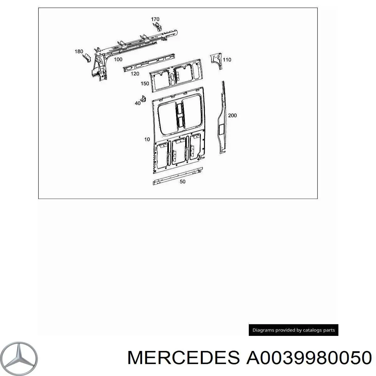  A0039980050 Mercedes