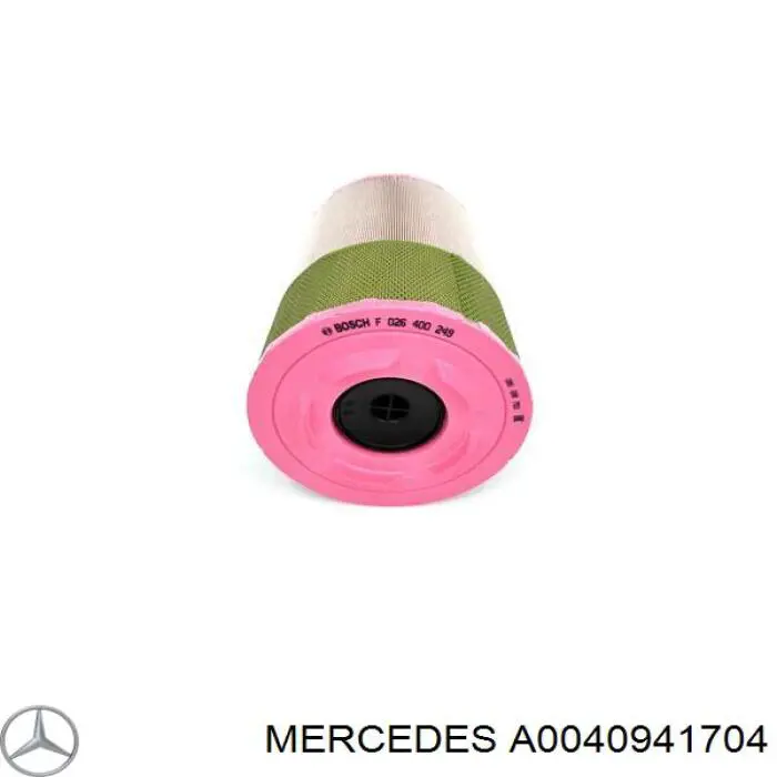 Елемент повітряного фільтра Mercedes A0040941704 ціна, від 53.23 USD