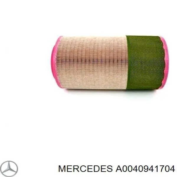 Купити A0040941704 Mercedes Автомобільний фільтр повітря