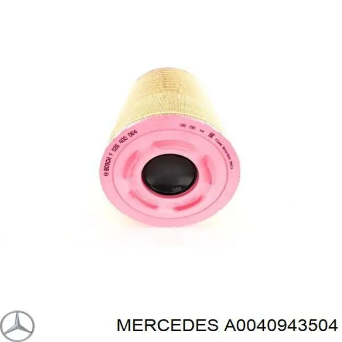 A0040943504 Mercedes Повітряний фільтр двигуна