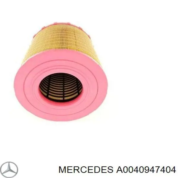A0040947404 Mercedes фільтр повітряний