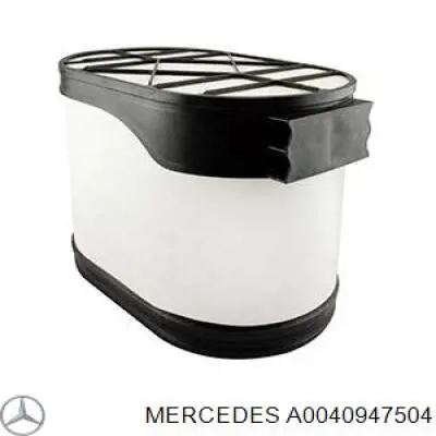 A0040947504 Mercedes Повітряний фільтр двигуна