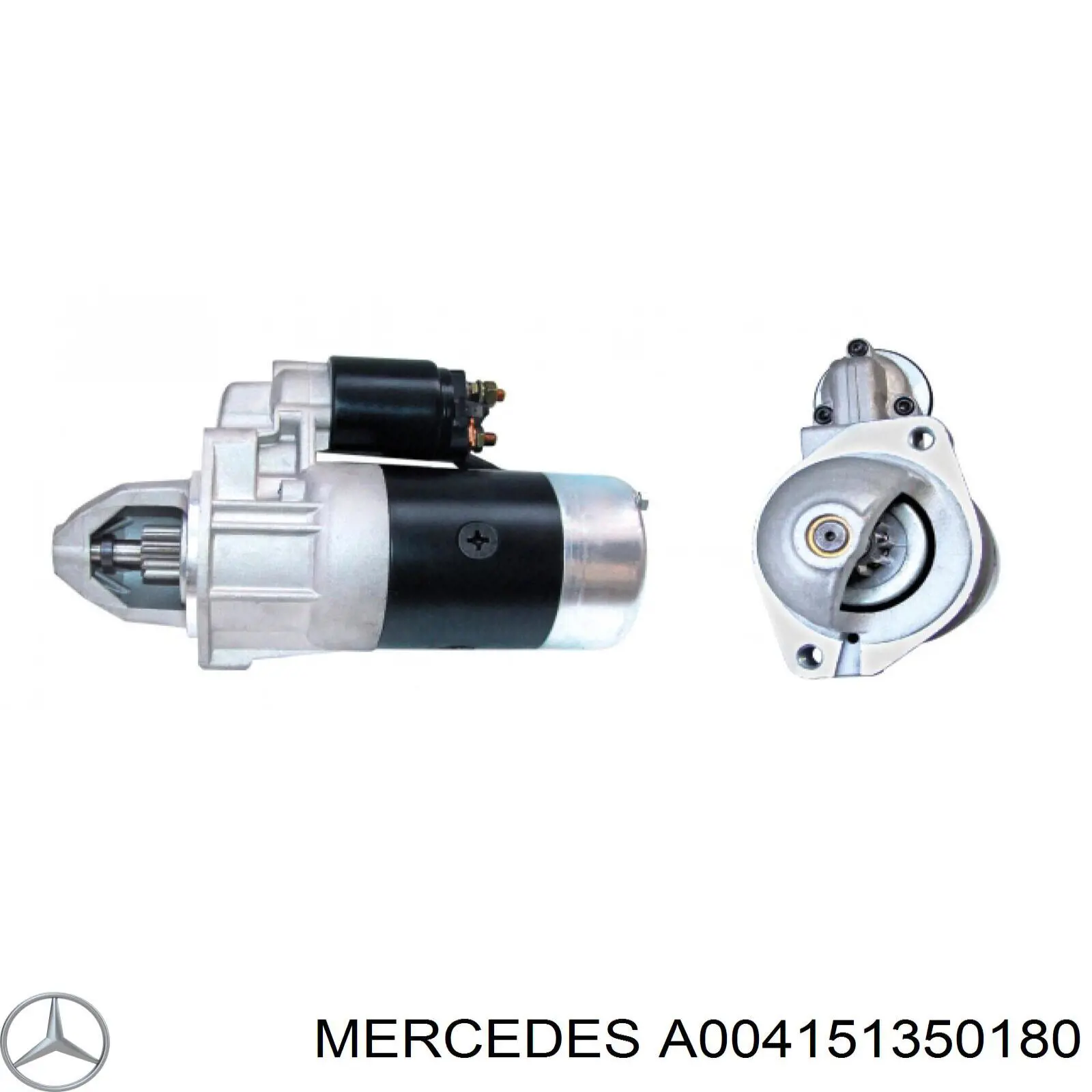 Стартер Mercedes A004151350180 ціна, від 97.91 USD