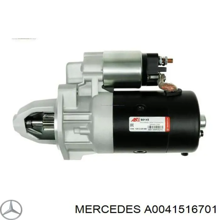Стартер A0041516701 Mercedes