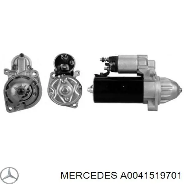 Стартер Mercedes A0041519701 ціна, від 73.26 USD
