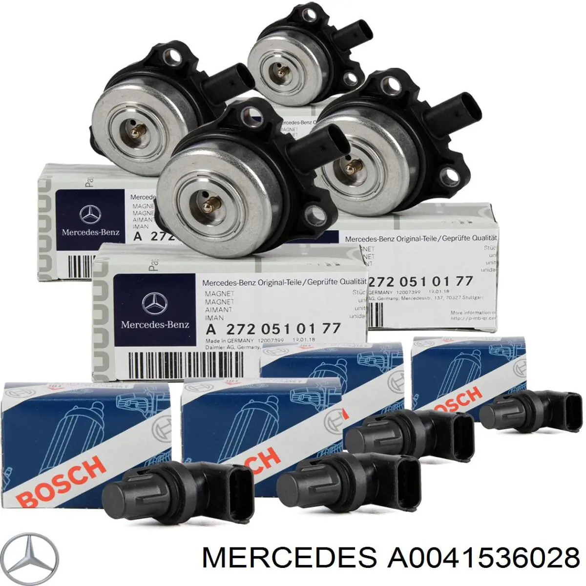 Датчик распредвалу A0041536028 Mercedes