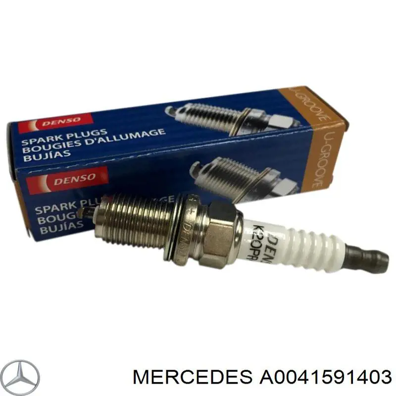 Свічки запалювання A0041591403 Mercedes