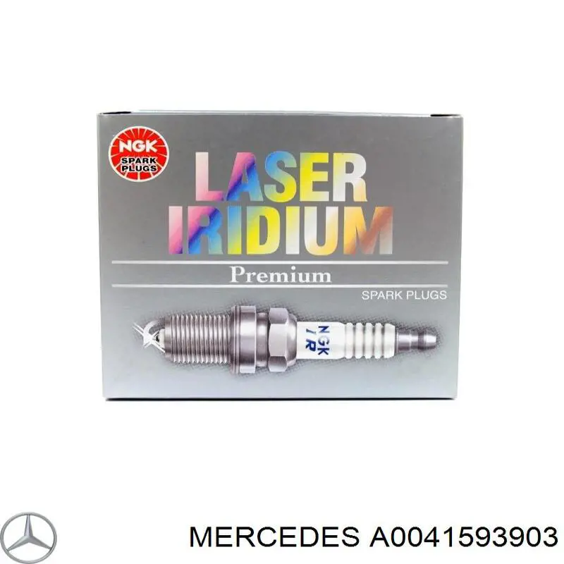Свічки автомобільні Mercedes A0041593903 ціна, від 16.62 USD
