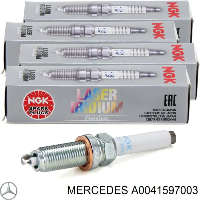 Купити A0041597003 Mercedes Свічка запалювання