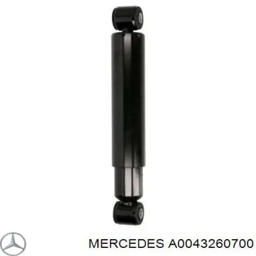 A0043260700 Mercedes амортизатор задній