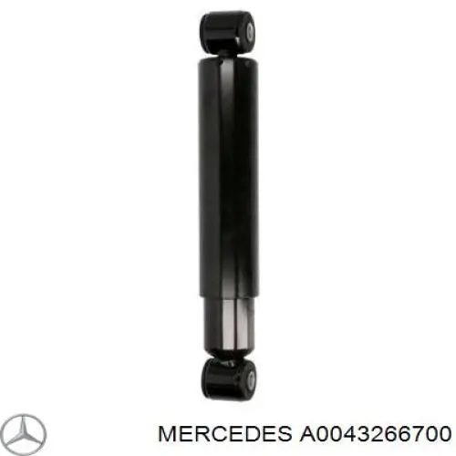 Амортизатор задній Mercedes A0043266700 ціна, від 57.64 USD