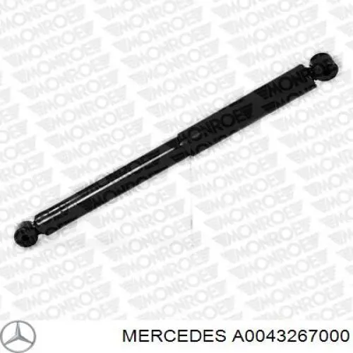 A0043267000 Mercedes Амортизатори задні