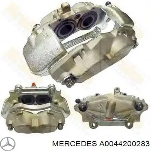 A004420028380 Mercedes супорт гальмівний передній правий
