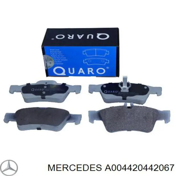 Купити A004420442067 Mercedes Задні колодки