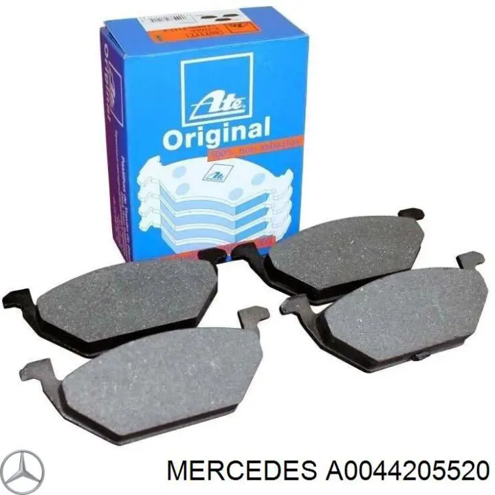 Тормозні колодки Mercedes A0044205520