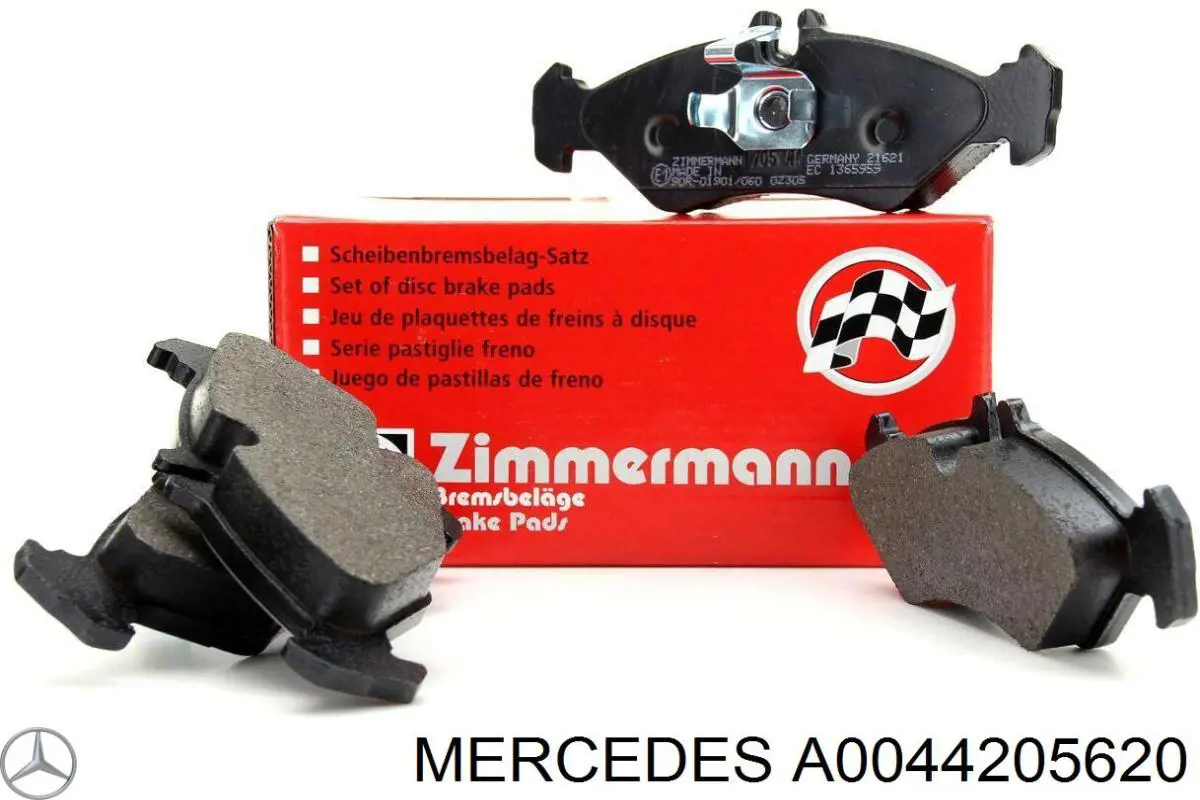 Задні гальмівні колодки Mercedes A0044205620 ціна, від 16.23 USD