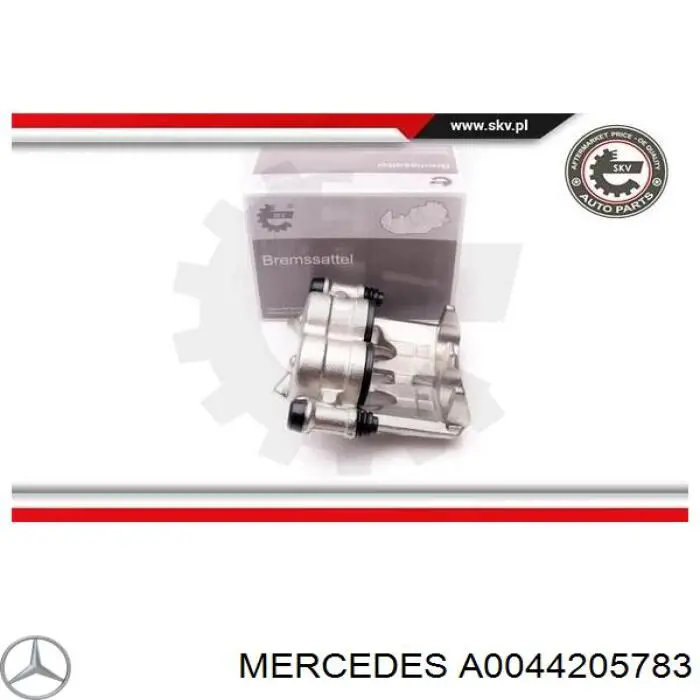 Супорт гальмівний передній лівий Mercedes A0044205783 ціна, від 65.93 USD