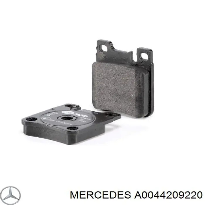 Купити A0044209220 Mercedes Задні колодки
