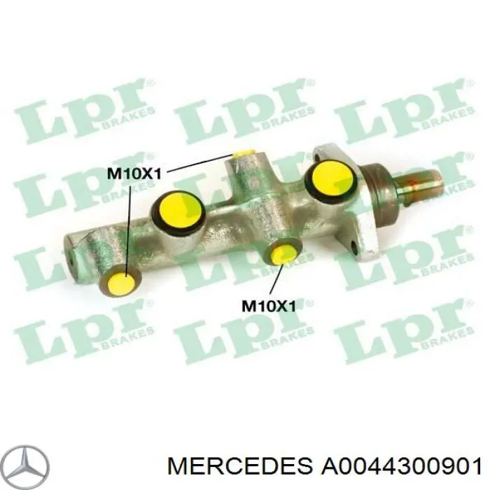A0044300901 Mercedes Циліндр гальмівний, головний
