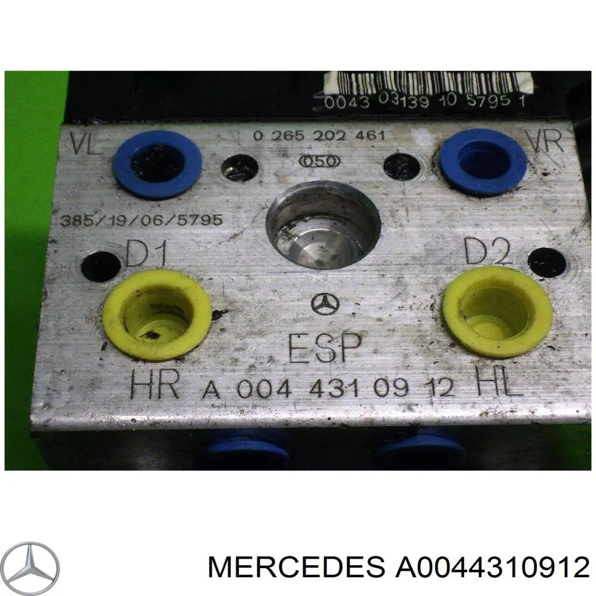 Купити A0044310912 Mercedes Гідроблок АБС