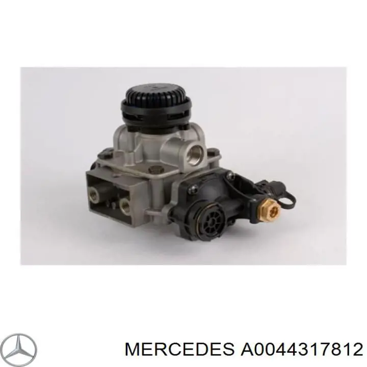 0044317812 Mercedes регулятор тиску гальм/регулятор гальмівних сил